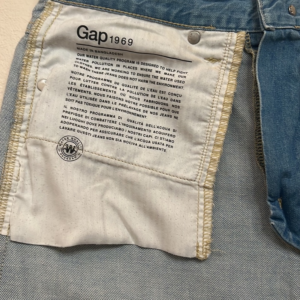 GAP 1969 Denim Skirt Jeans - Picture 6 of 8